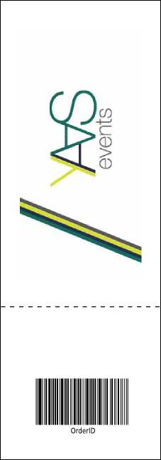 Tuscany Event Ticket Product Back