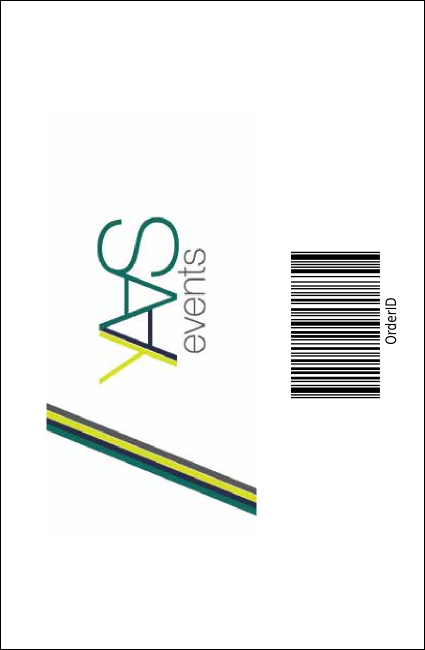 Santa Lineup Drink Ticket Product Back