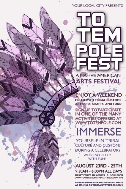 Headdress Poster Product Front