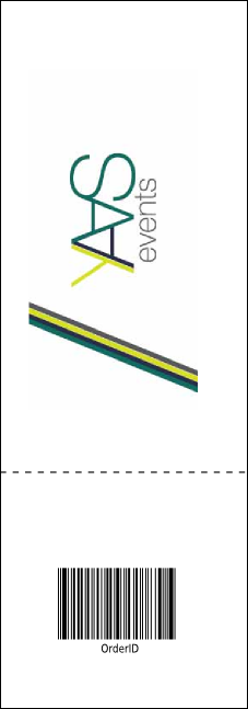 Headdress Raffle Ticket Product Back