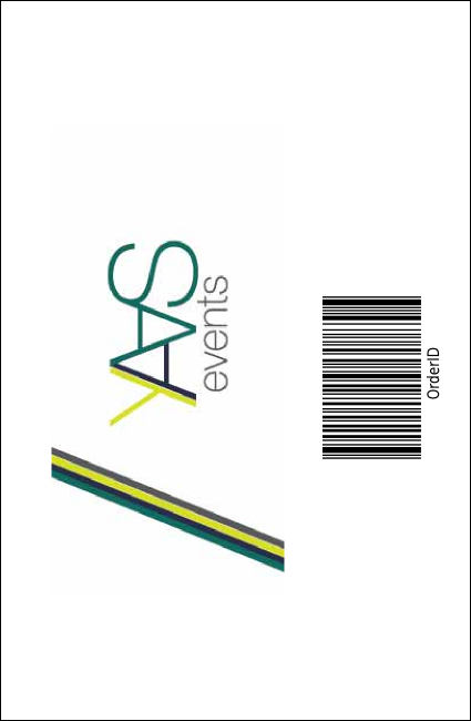 Snowboarding Drink Ticket Product Back