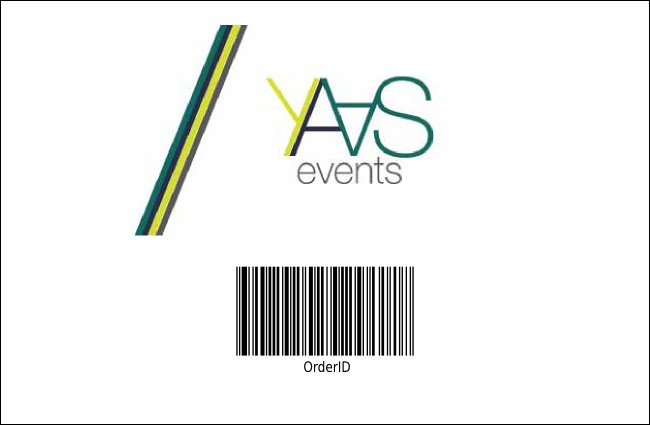 Christmas Ornament Purple Drink Ticket Product Back