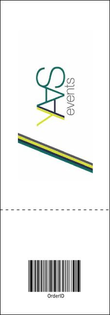 Royal Raffle Ticket Product Back