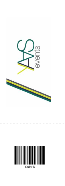 Our Town Raffle Ticket Product Back