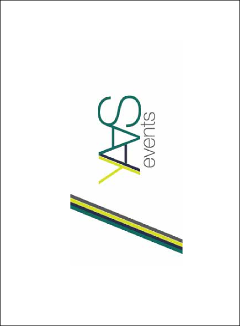 Blue Flower Invitation Product Back