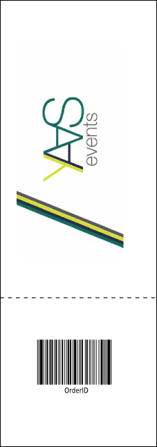 Baking Raffle Ticket Product Back