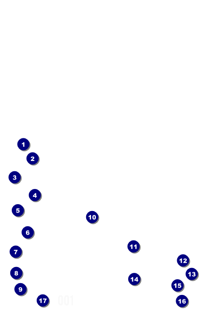 Cincinnati Drink Ticket Front Field Markers