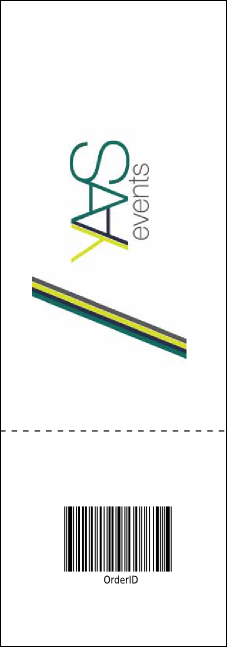 Rainbow Raffle Ticket Product Back