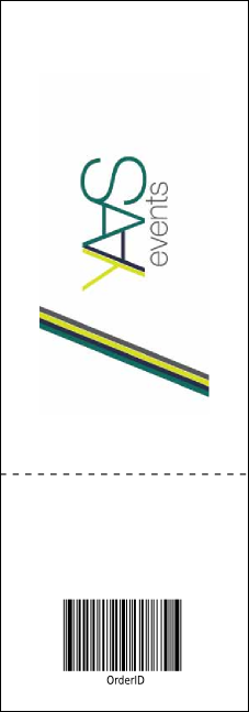 Australia Raffle Ticket Product Back