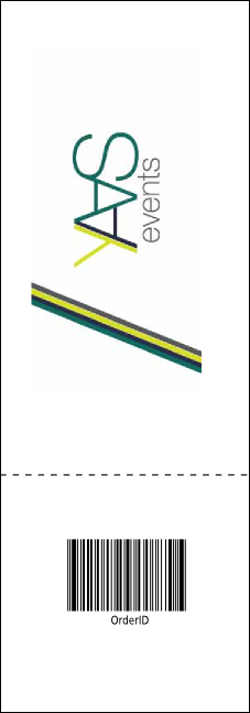 Chocolate Raffle Ticket Product Back