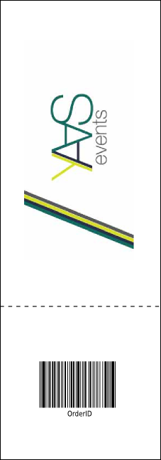 Cupcake Raffle Ticket Product Back