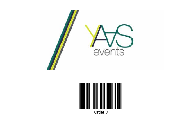 Movie Strip Drink Ticket Product Back