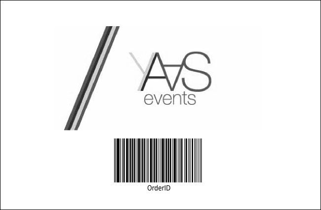 Los Angeles Drink Ticket (Black and white) Product Back