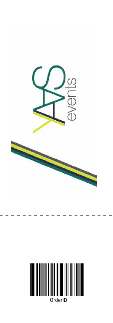 Soccer Ribbon Raffle Ticket Product Back