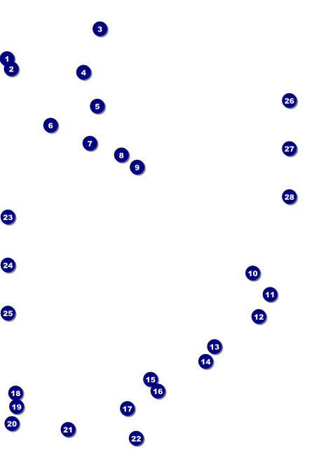 Spaceship Logo Flyer Front Field Markers