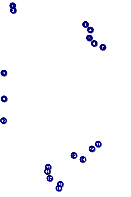Puerto Rico Flag Poster Front Field Markers