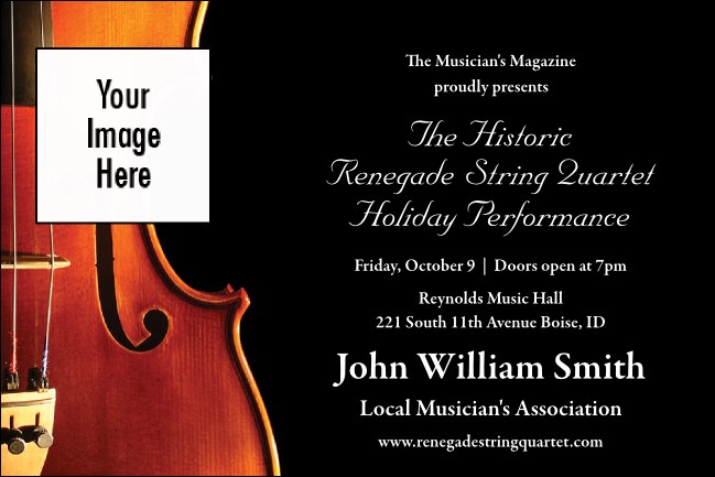 Violin Economy Event Badge Product Front