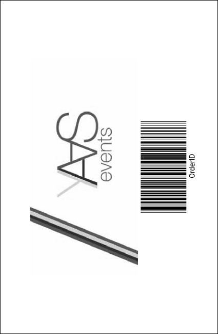 Toronto Drink Ticket (Black & white) Product Back