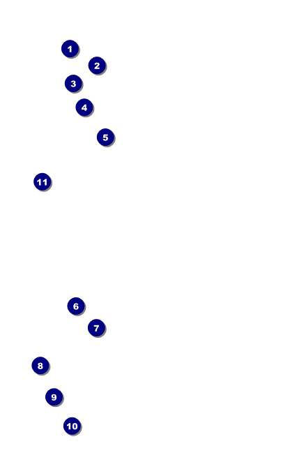 Run for a Cause (Yellow) VIP Event Badge Medium Front Field Markers