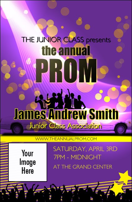 Prom Limo 2 VIP Event Badge Small