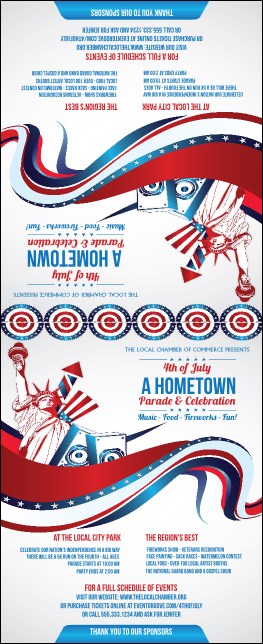 Fourth of July  Freedom Table Tent