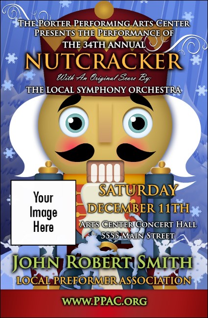 Nutcracker VIP Event Badge Small