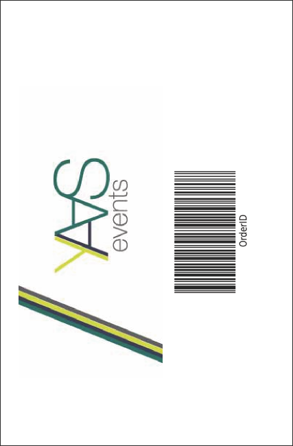 Stock Car Racing Drink Ticket Product Back