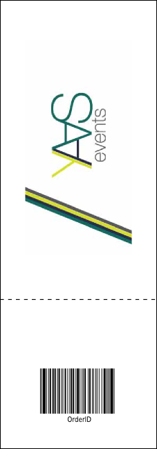 Fundraising Thermometer Reserved Event Ticket Product Back