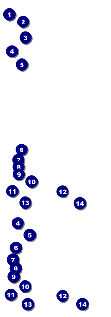 Arsenic & Old Lace Reserved Event Ticket Front Field Markers
