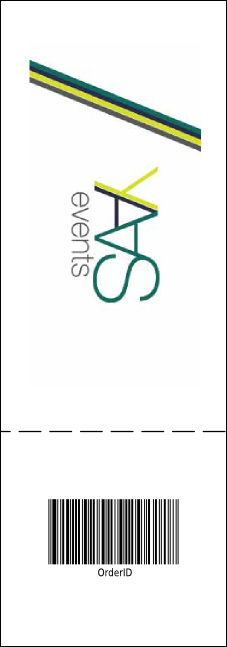 Baseball 001 Reserved Event Ticket Product Back