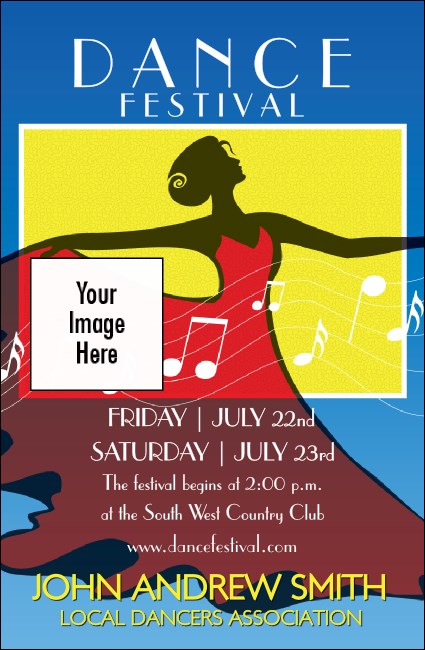 Dance Festival VIP Event Badge Small