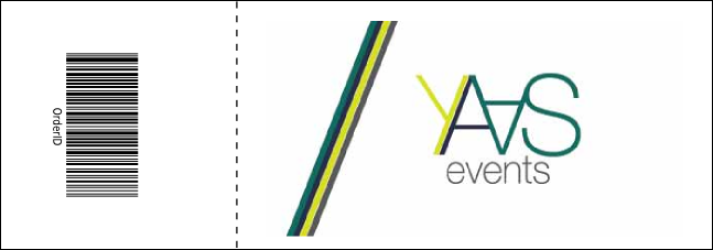 Christmas Bells Reserved Event Ticket Product Back