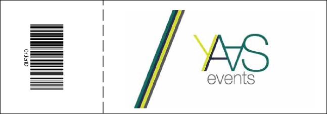 Christmas Reindeer 001 Reserved Event Ticket Product Back