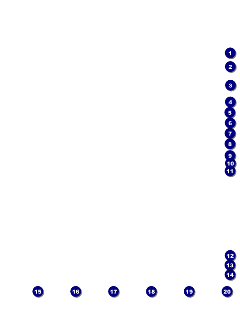 Mississippi Flyer Front Field Markers