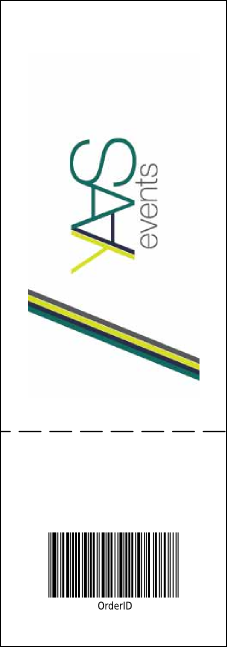 Sports Ticket 002 Event Ticket Product Back