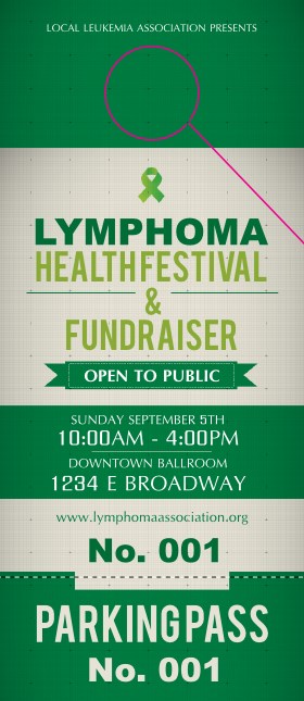 Lymphoma Hang Tag Product Front