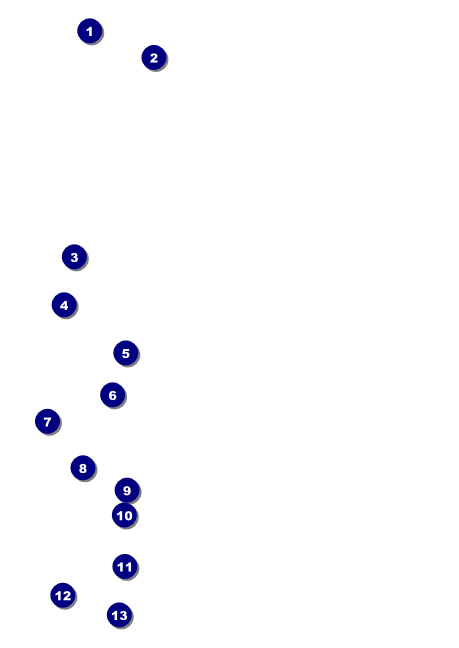 Midsummer Night's Dream Postcard Mailer Front Field Markers