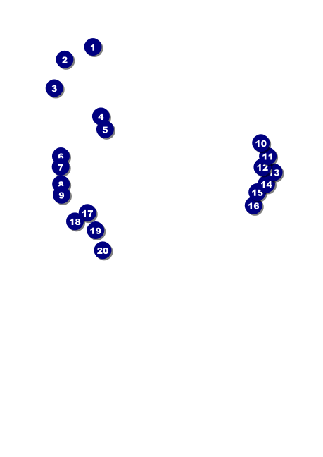 San Jose  Postcard Mailer Front Field Markers