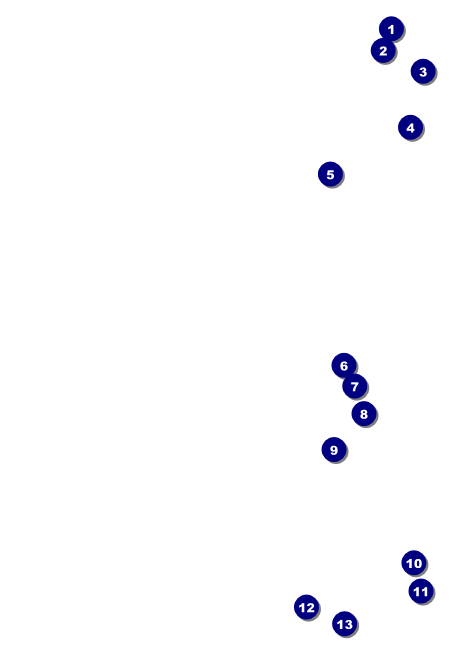 Australia Postcard Mailer Front Field Markers