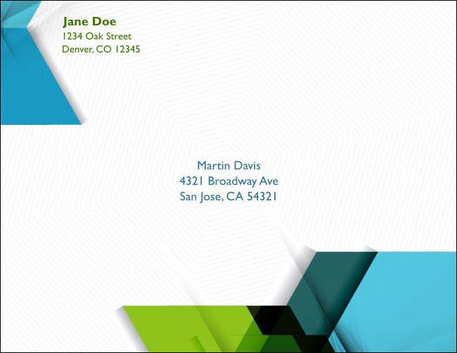 All Purpose Hexagon A2 Envelope