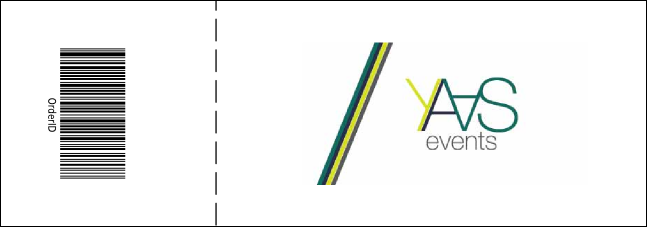 Year General Admission Ticket (Maroon) Event Ticket Product Back