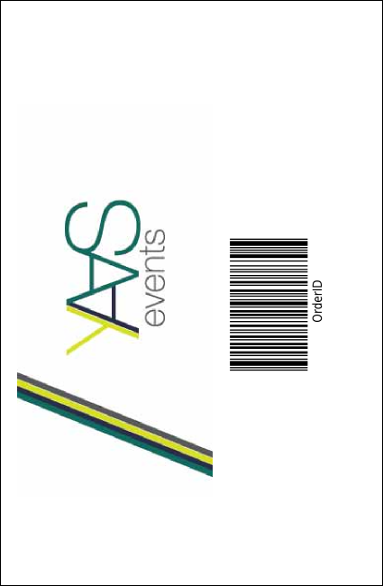 Spider Web VIP Event Badge Small Product Back