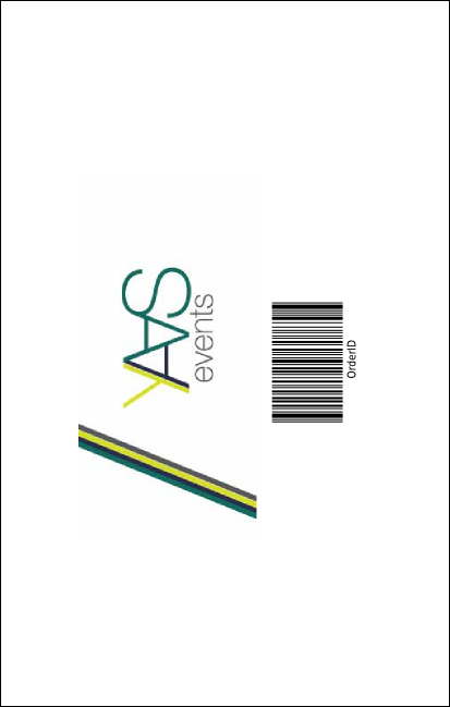 Spaghetti VIP Event Badge Medium Product Back