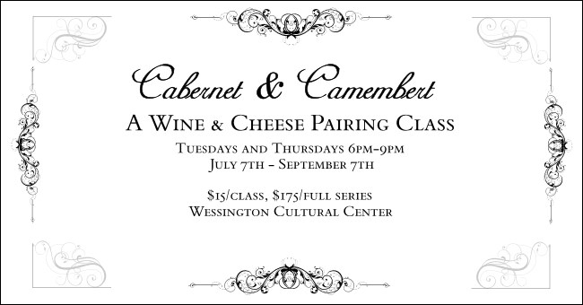 Black Tie Gala Facebook Ad