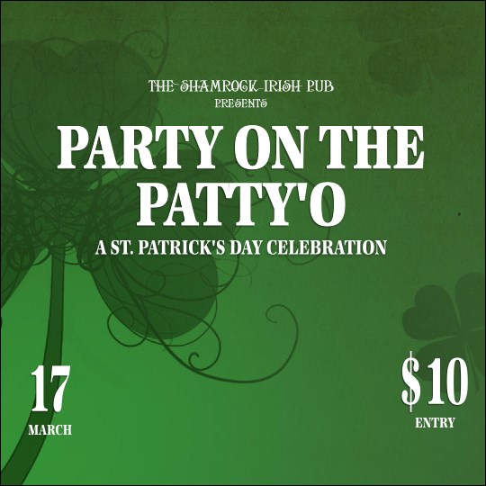 St. Patrick's Day Shamrock Instagram Post