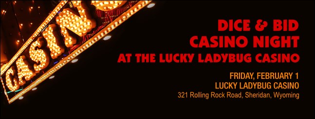 Casino Night Facebook Cover