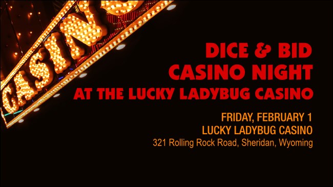 Casino Night Facebook Event Cover