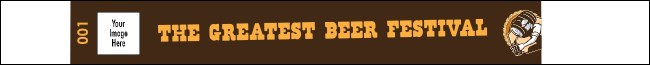 Beer Festival Artisan Premium Synthetic Wristband