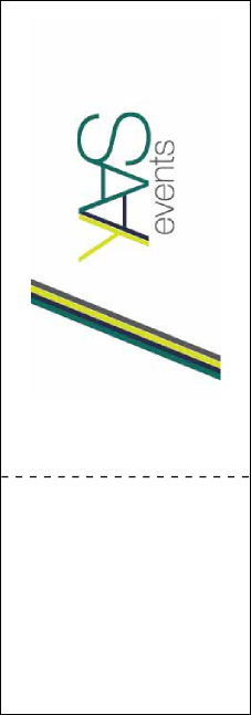 All Purpose Hex QR Event Ticket Product Back