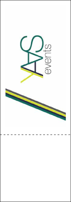 Education Fundraiser QR Event Ticket Product Back